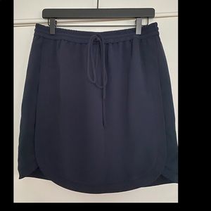J Crew navy casual skirt